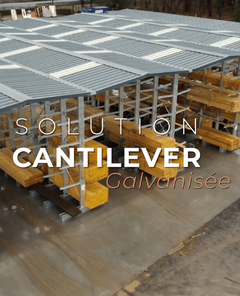 cantilever galvanisé extérieur ATLANTIQUE RAYONNAGES