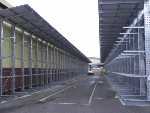 Cantilevers extérieurs galvanisés ATLANTIQUE RAYONNAGES