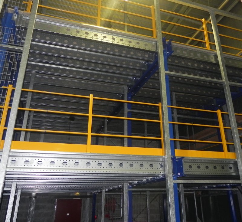 Mezzanine 2 niveaux ATLANTIQUE RAYONNAGES