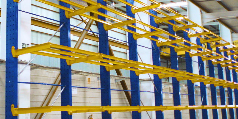 Traverses caillebotis cantilever ATLANTIQUE RAYONNAGES