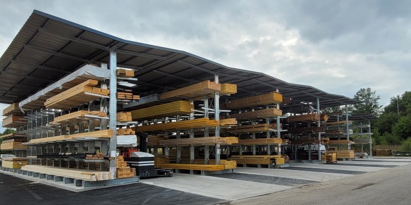 cantilever autoportant galvanisé ATLANTIQUE RAYONNAGES