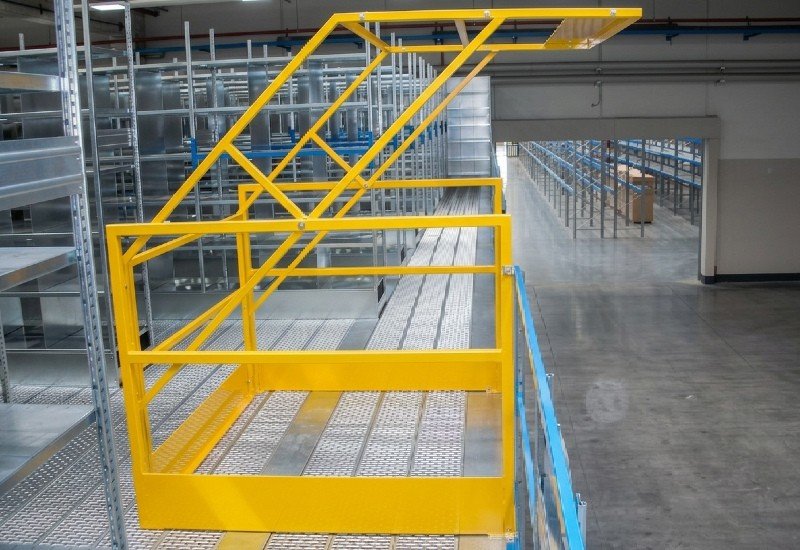 plateforme 2 niveaux ATLANTIQUE RAYONNAGES